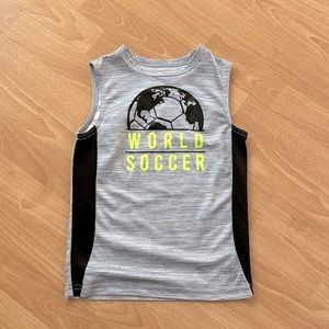 The Children's Place Sport World Soccer Sleeveless Shirt Size Small